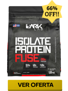 Whey Isolate Protein Fuse Refil 1,8kg Dark Lab - Mp Importad Sabor Creme de avelã