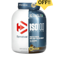 Iso 100 Dymatize Whey Hidrolisado e Isolado 2,3kgs chocolate