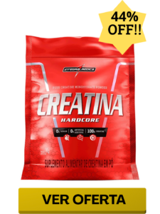 Creatina Monohidratada 100% Pura Pouch 1Kg Integralmédica - Alta Performance Hardcore