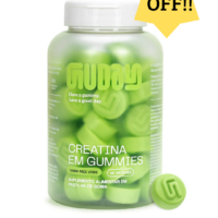Guday Creatina Monohidratada Gummies 60 Gomas Sabor Maçã Verde - Alta Performance