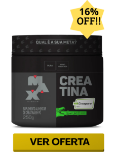 Creatina Pura Selo Creapure 250g Linha Ramon Dino Edição Limitada Sem Sabor - Max Titanium