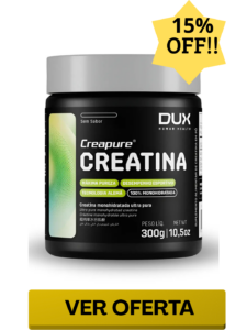 Creatina Monohidradata 100% Creapure Pote 300g Dux Nutrition Monohidratada - Pré Treino