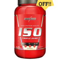 Integralmedica ISO Triple Zero Whey Protein Isolado - Pote 900g - Alta Performance - Pós Treino