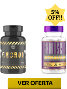 Kit Hipertrofia Para Atletas - 1 Gh + 1 Stravar - Ganho Massa Muscular Alta Performance