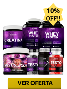 Combo Premium Suplemento 900g Pó Vegano Testo Frasco Olders Nutrition Alta Performance