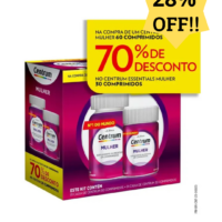 Multivitamínico para Mulheres Centrum Vitaminas e Minerais de A à Z 90 Comprimidos
